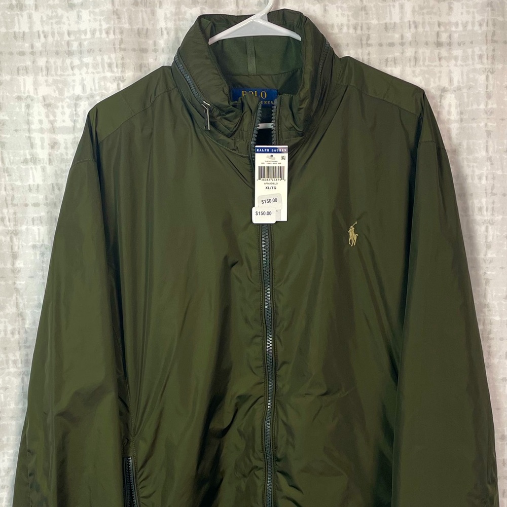 NWT Men’s Polo Ralph Lauren Nylon Light Jacket XL